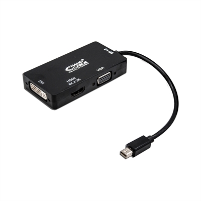 Conversor Mini Displayport A VGA DVI HDMI 3E